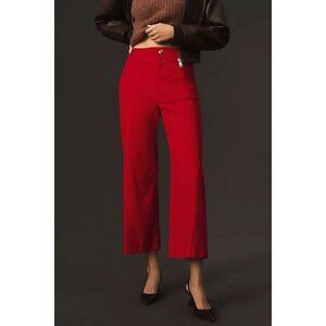 The Colette Cropped Wide-Leg Trousers by Maeve 33